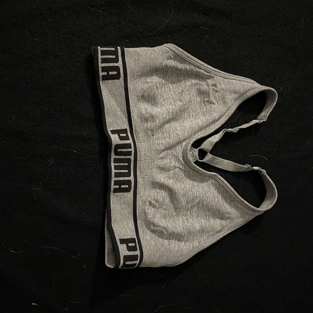 Puma Grey Sports Bra